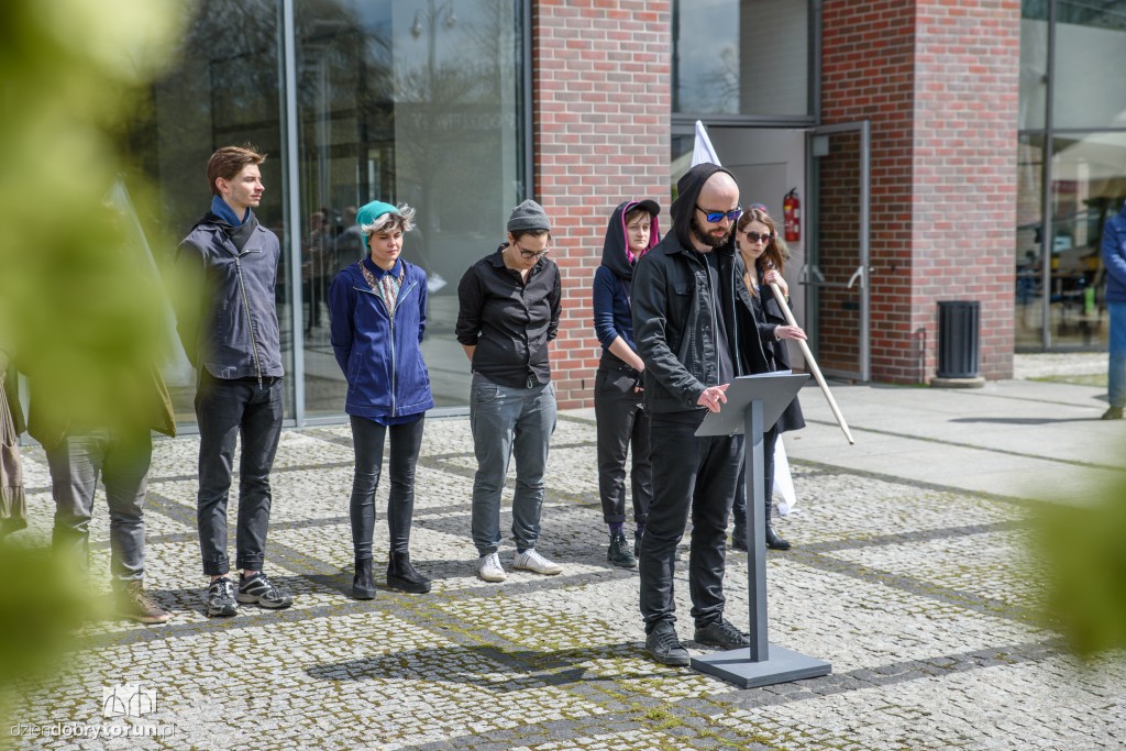 Toruńska Grupa nad Wisłą protestuje