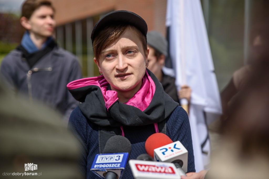 Toruńska Grupa nad Wisłą protestuje