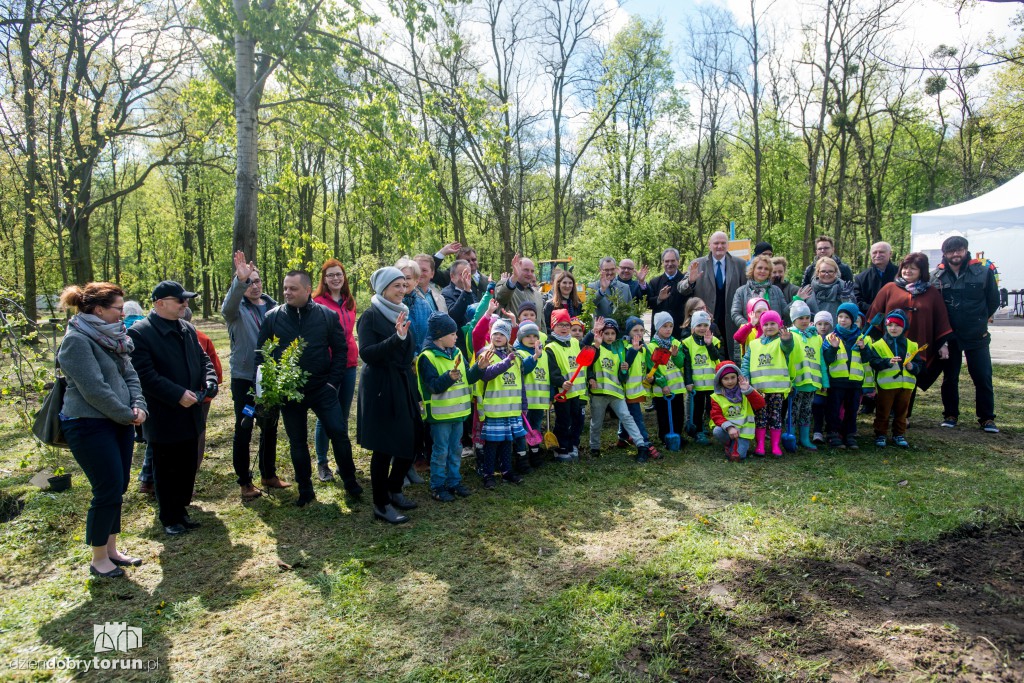 Ok. 200 drzew przybyło na Stawkach
