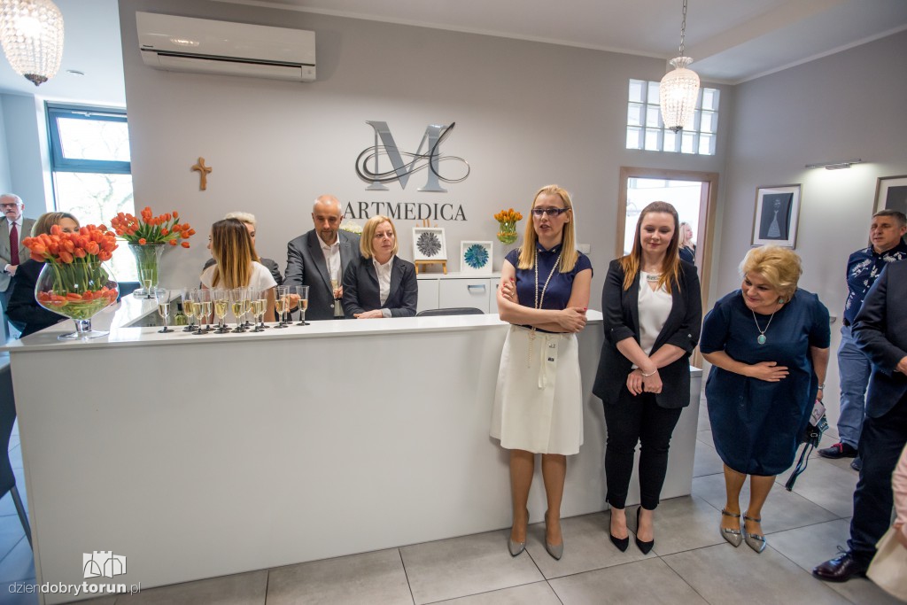 Tak było na wernisażu w Art Medice