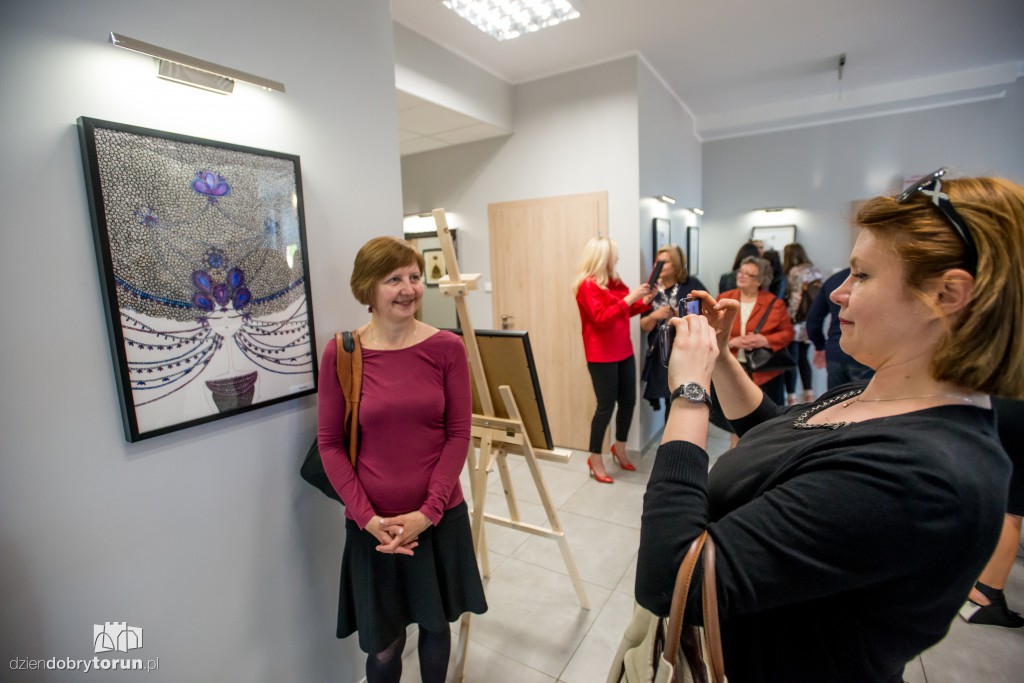 Tak było na wernisażu w Art Medice