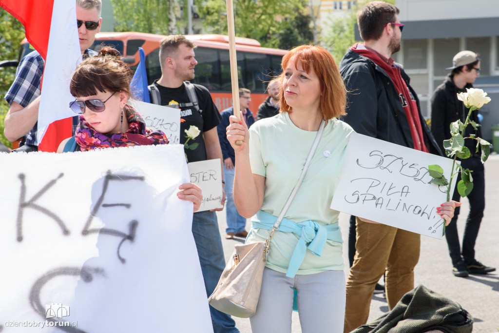Demonstracja w obronie zwierząt