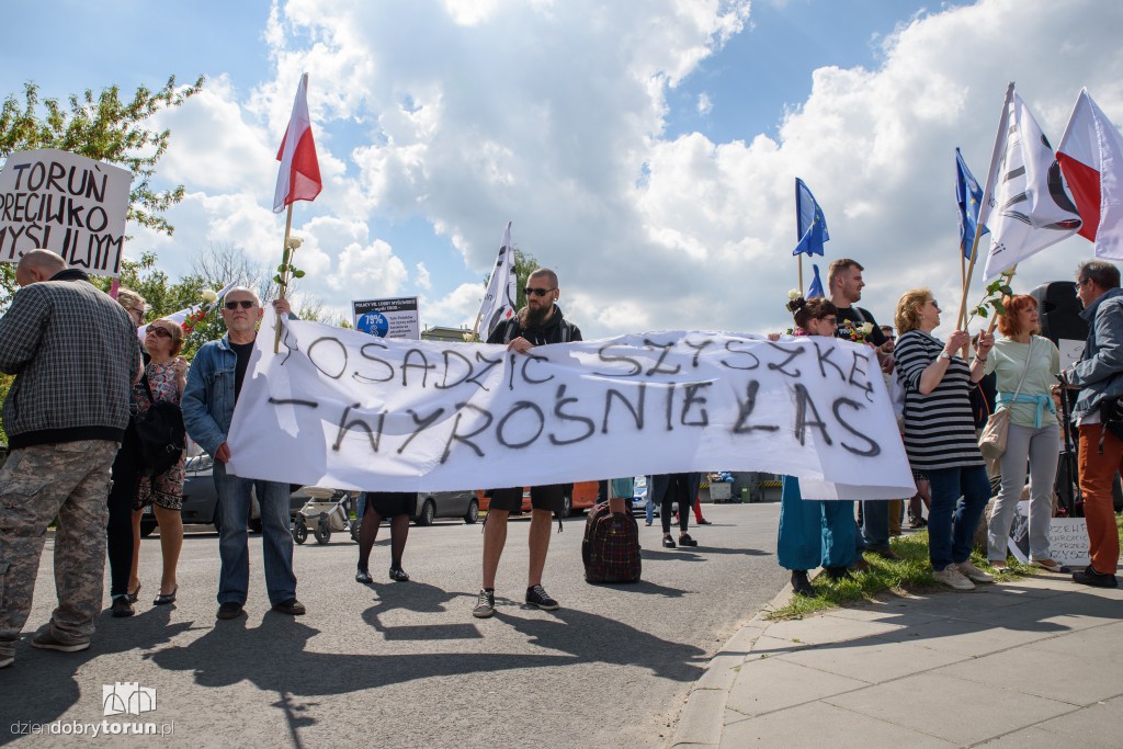 Demonstracja w obronie zwierząt