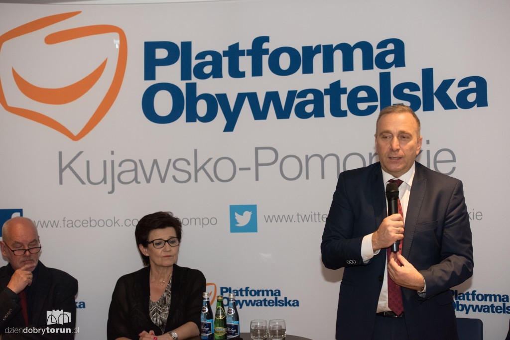 Uśmiech Schetyny w Toruniu