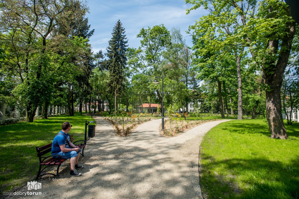 Nowe miejsce w Toruniu. Park przy ul. Fredry