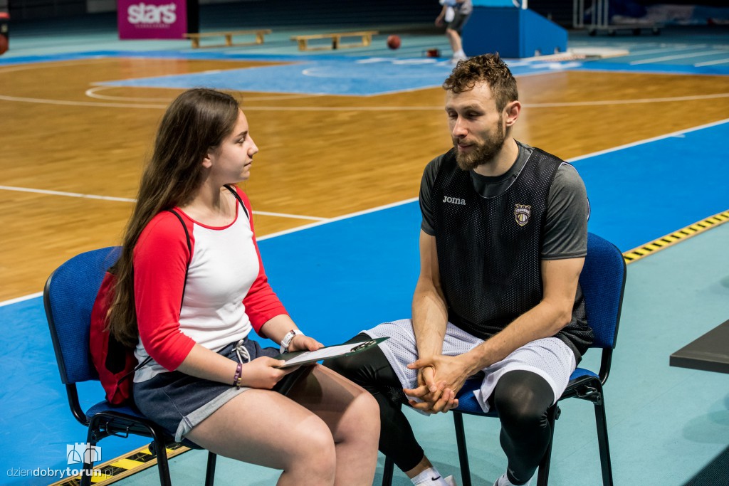 Trening otwarty Pierników przed finałem