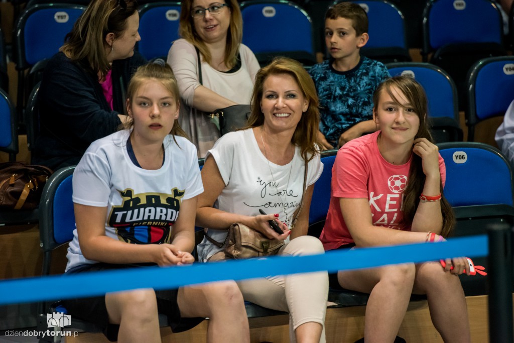 Trening otwarty Pierników przed finałem