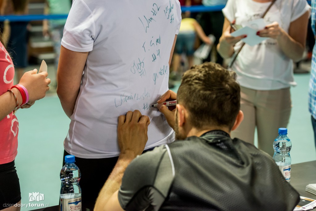 Trening otwarty Pierników przed finałem