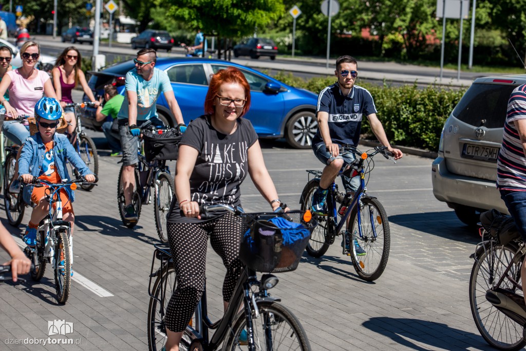 Toruń kręcił kilometry na rowerach