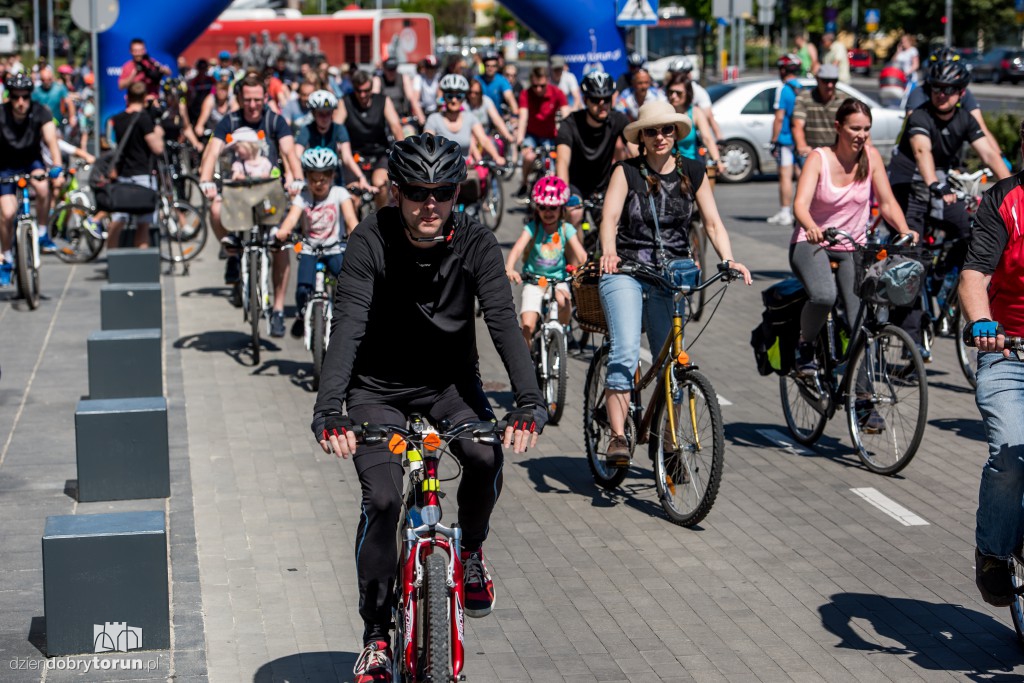 Toruń kręcił kilometry na rowerach