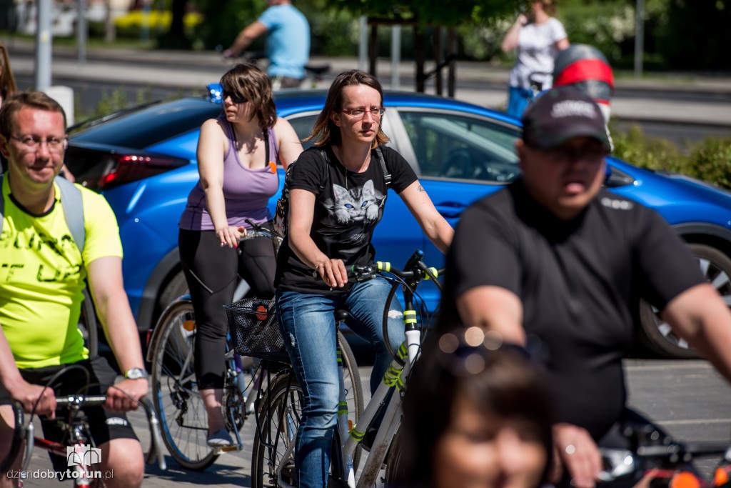 Toruń kręcił kilometry na rowerach