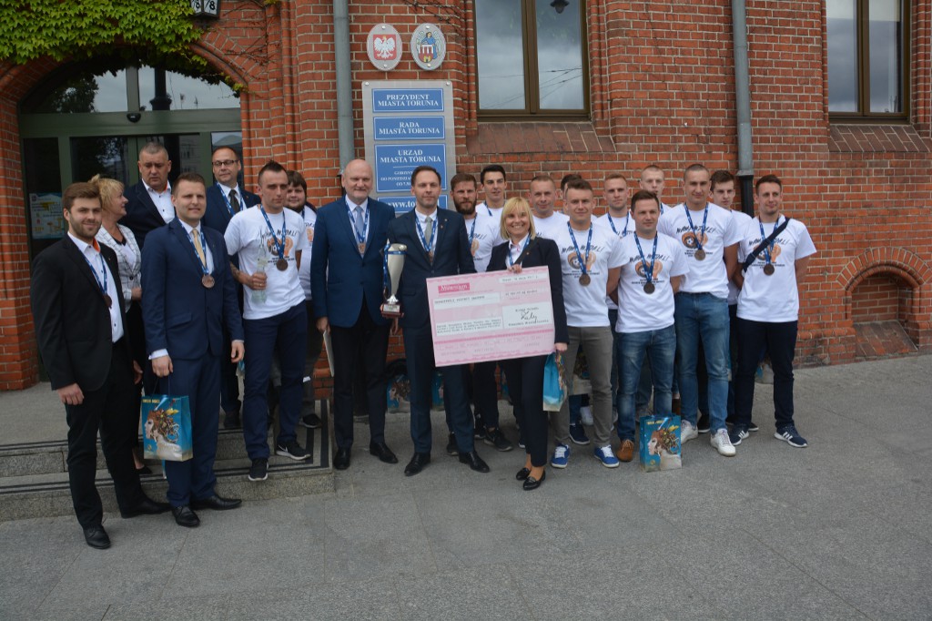 FC Toruń na spotkaniu z prezydentem
