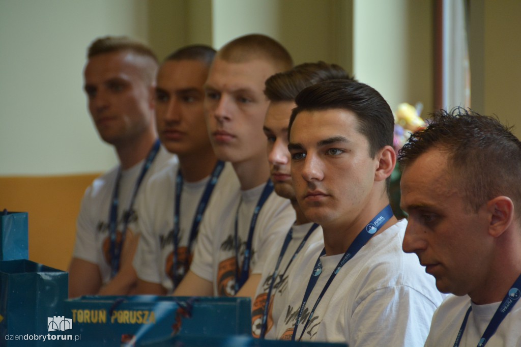 FC Toruń na spotkaniu z prezydentem