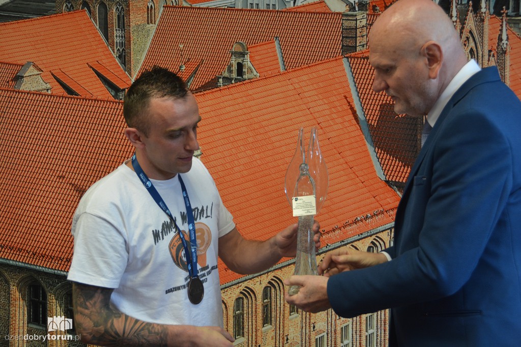 FC Toruń na spotkaniu z prezydentem