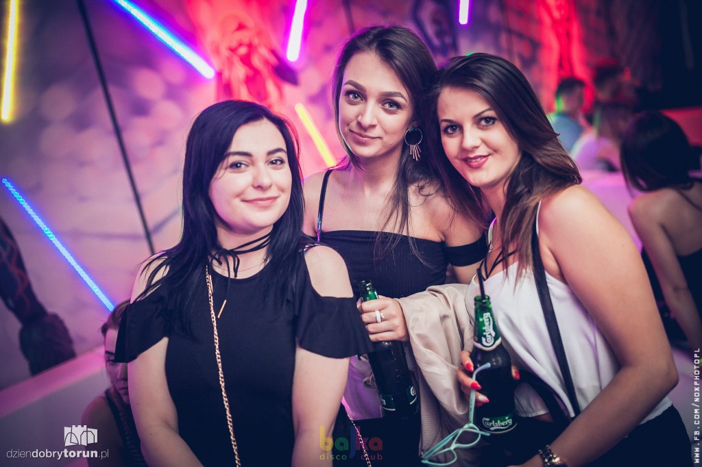 Bardzo gorąca noc w Bajce Disco Club