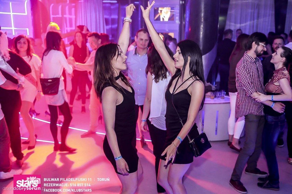 Tak bawił się Stars. Kolejna, gorąca noc