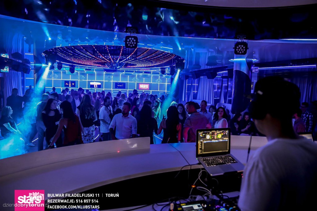 Tak bawił się Stars. Kolejna, gorąca noc