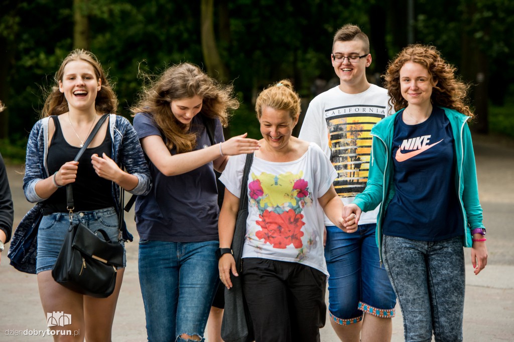 Ósemka odwiedziła schronisko