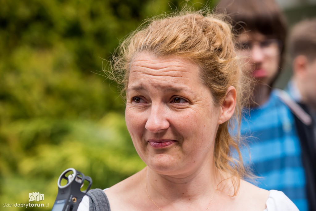 Ósemka odwiedziła schronisko