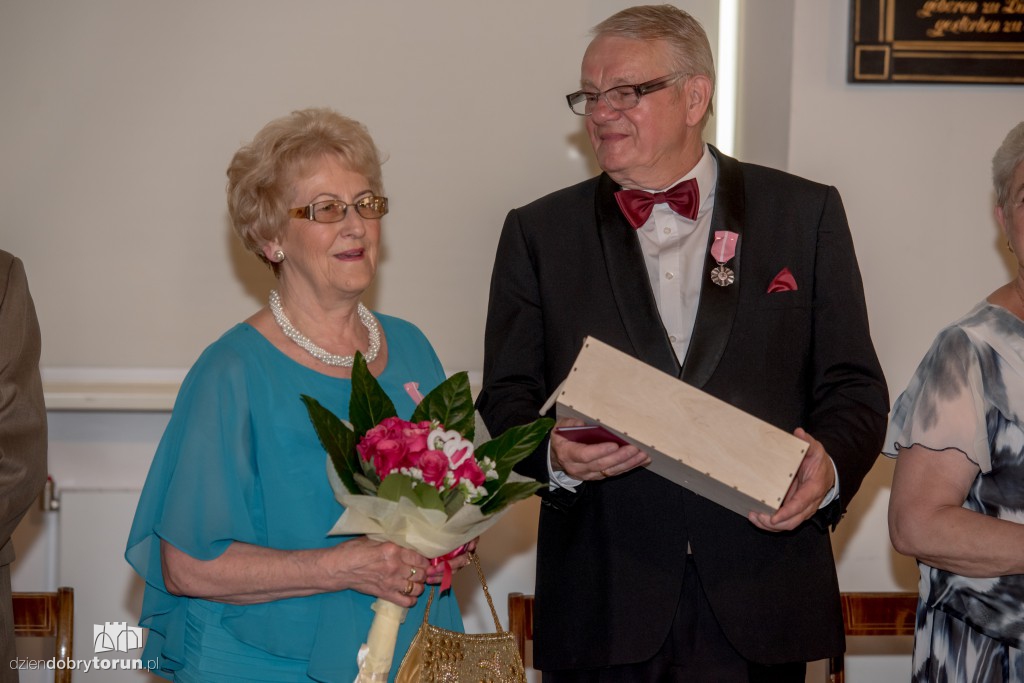 Oto toruńscy małżonkowie na medal