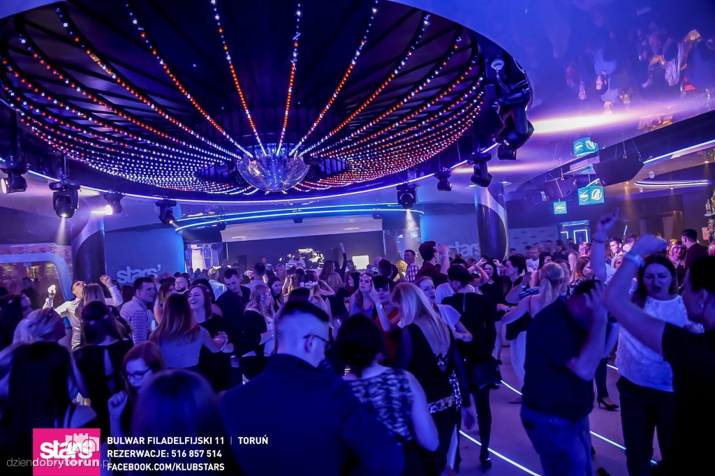 Tak bawił się Stars. Kolejna, gorąca noc