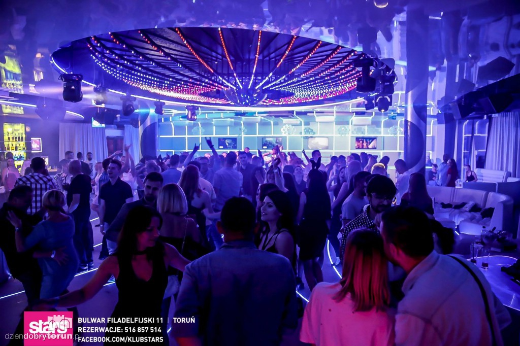 Tak bawił się Stars. Kolejna, gorąca noc