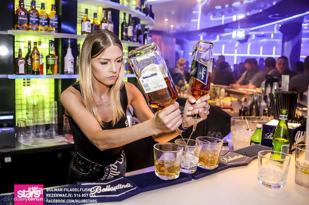 Bardzo gorąca noc w klubie Stars