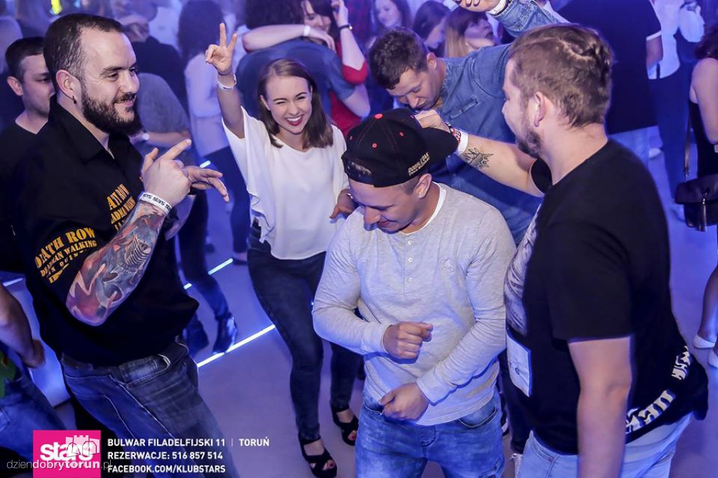 Bardzo gorąca noc w klubie Stars