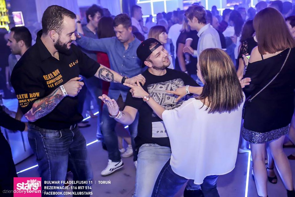 Bardzo gorąca noc w klubie Stars