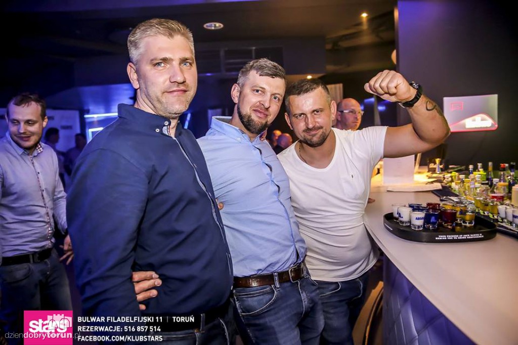 Bardzo gorąca noc w klubie Stars