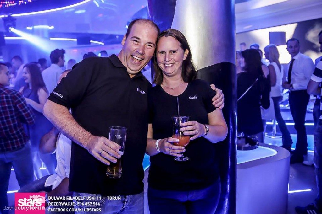 Bardzo gorąca noc w klubie Stars