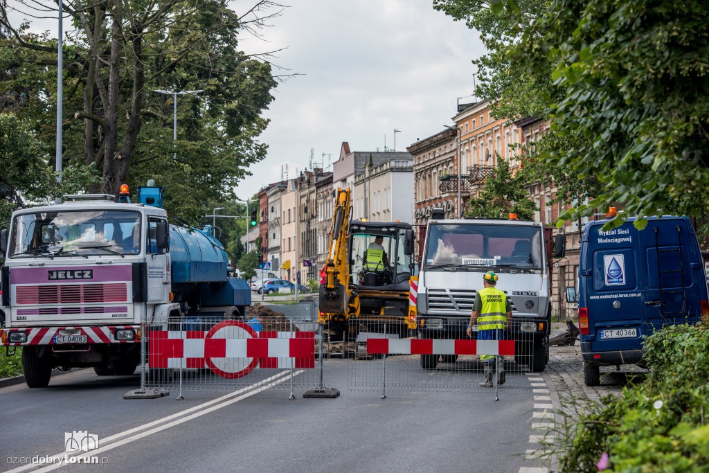 Awaria wodociągu na ul. Poznańskiej