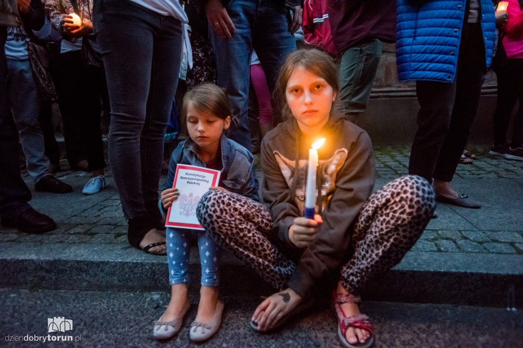 Kolejny protest przeciwko reformie sądów