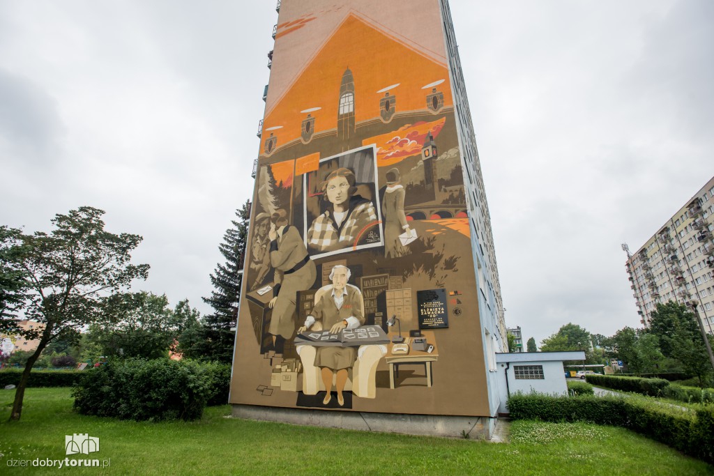 Toruńskie blokowiska pełne murali