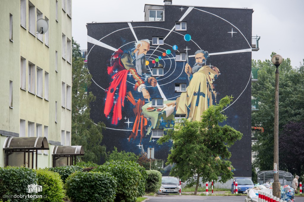 Toruńskie blokowiska pełne murali