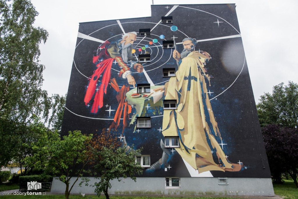 Toruńskie blokowiska pełne murali