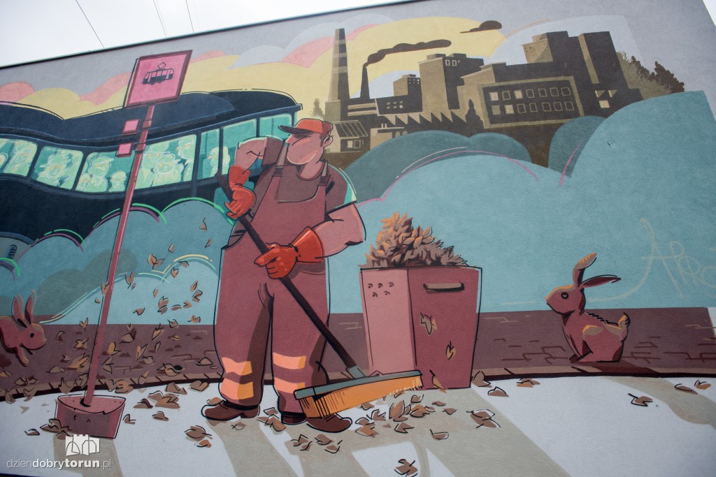 Toruńskie blokowiska pełne murali