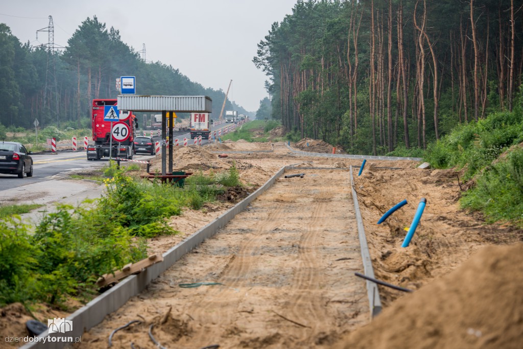 Trwa przebudowa ul. Łódzkiej