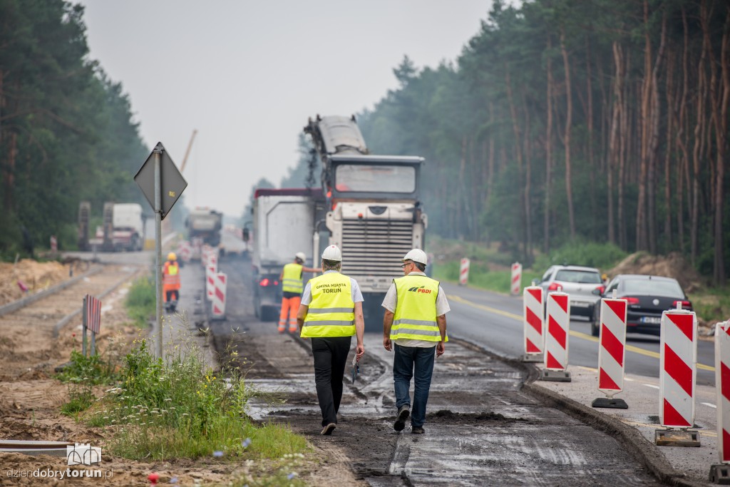 Trwa przebudowa ul. Łódzkiej