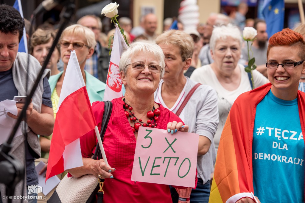 Niedzielny protest w obronie sądów