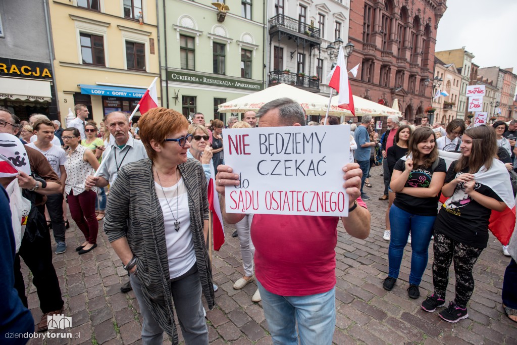 Niedzielny protest w obronie sądów