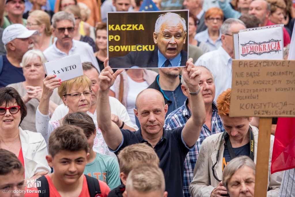 Niedzielny protest w obronie sądów
