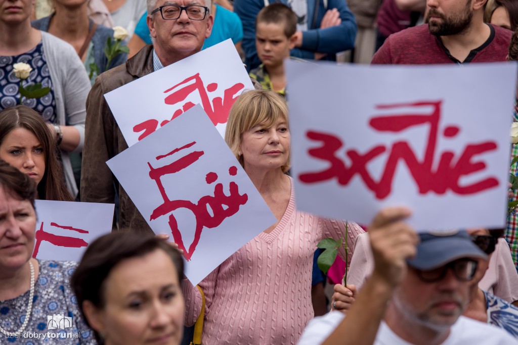Niedzielny protest w obronie sądów