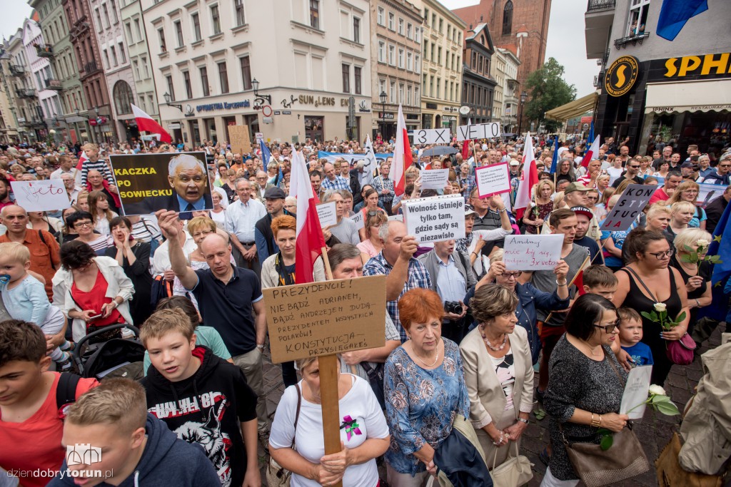 Niedzielny protest w obronie sądów