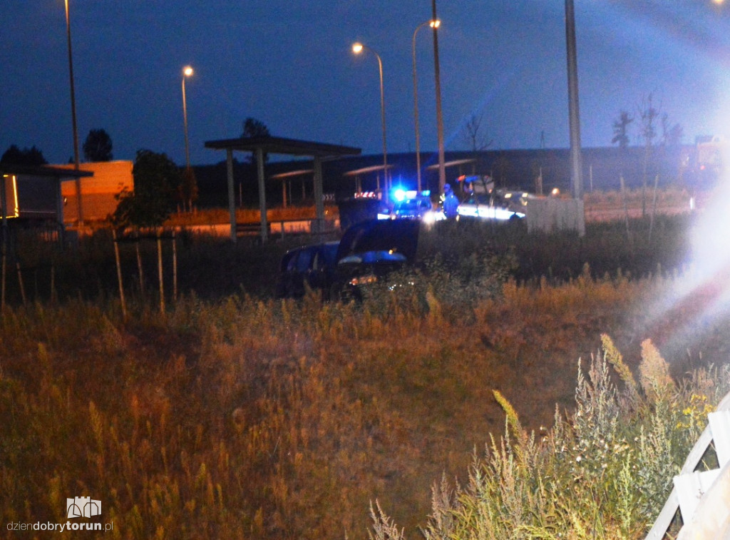 Wypadek na autostradzie pod Toruniem