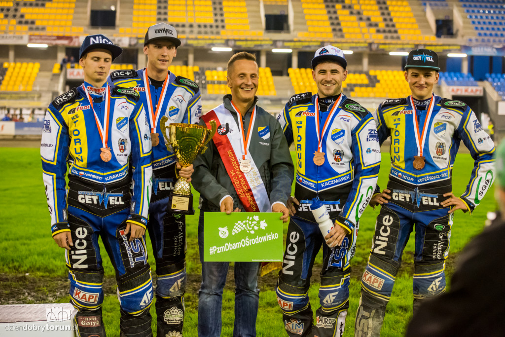 Juniorzy z Torunia trzecią drużyną w kraju