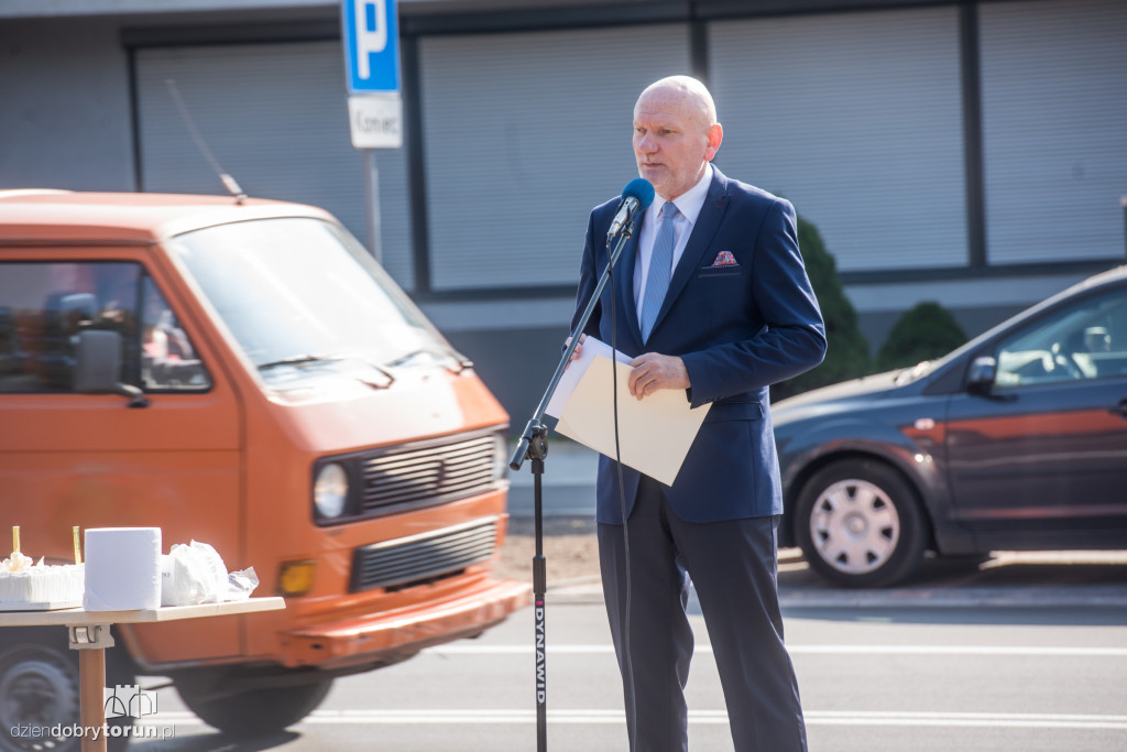 Otwarcie ul. Polnej z wielką pompą