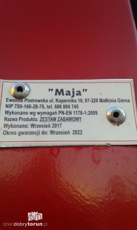Nowy plac zabaw już z usterkami