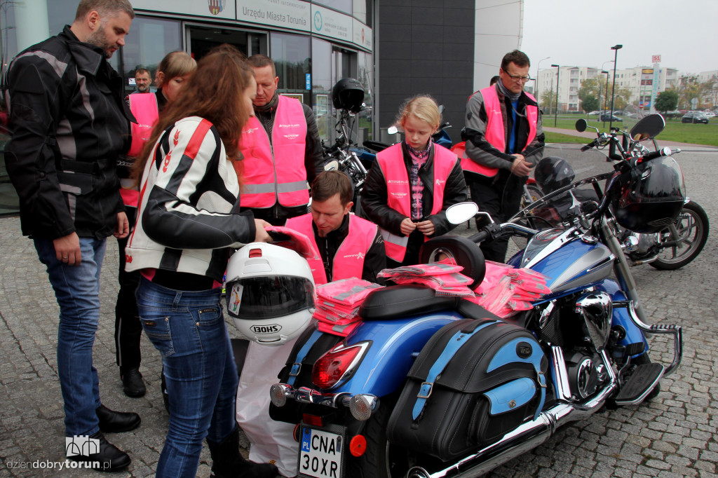 Motoróżowi przejechali przez Toruń