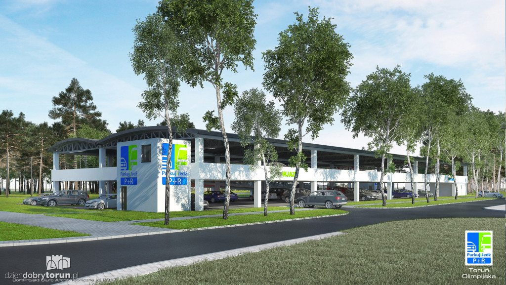 Oto toruńskie parkingi park & ride